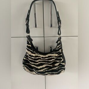 The SAK Zebra Print Shoulder Bag